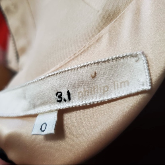 Philip Lim Peach Sleeveless Shift Dress Size 0 - Picture 8 of 11